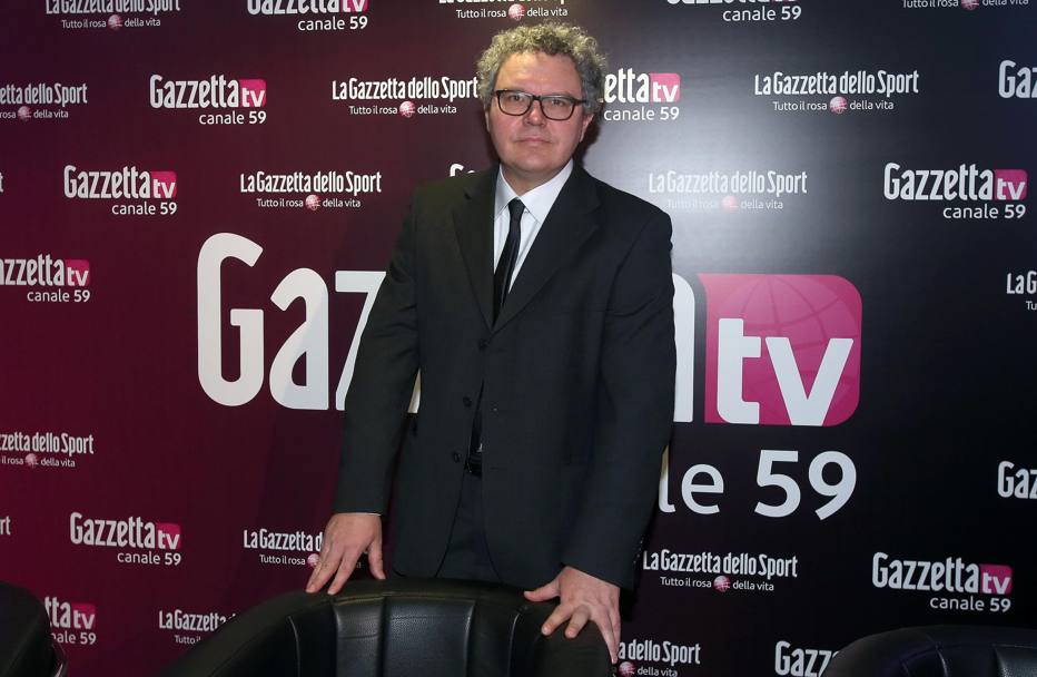 Claudio Arrigoni, direttore di Gazzetta Tv (Ansa)